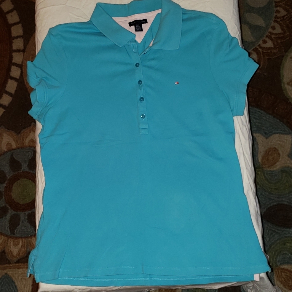 TOMMY HILFIGER WOMEN'S vintage polo shirt